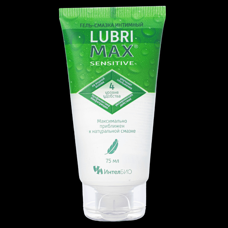 Lubrimax Sensitive Гель-смазка для чувствительного скольжения 75 мл