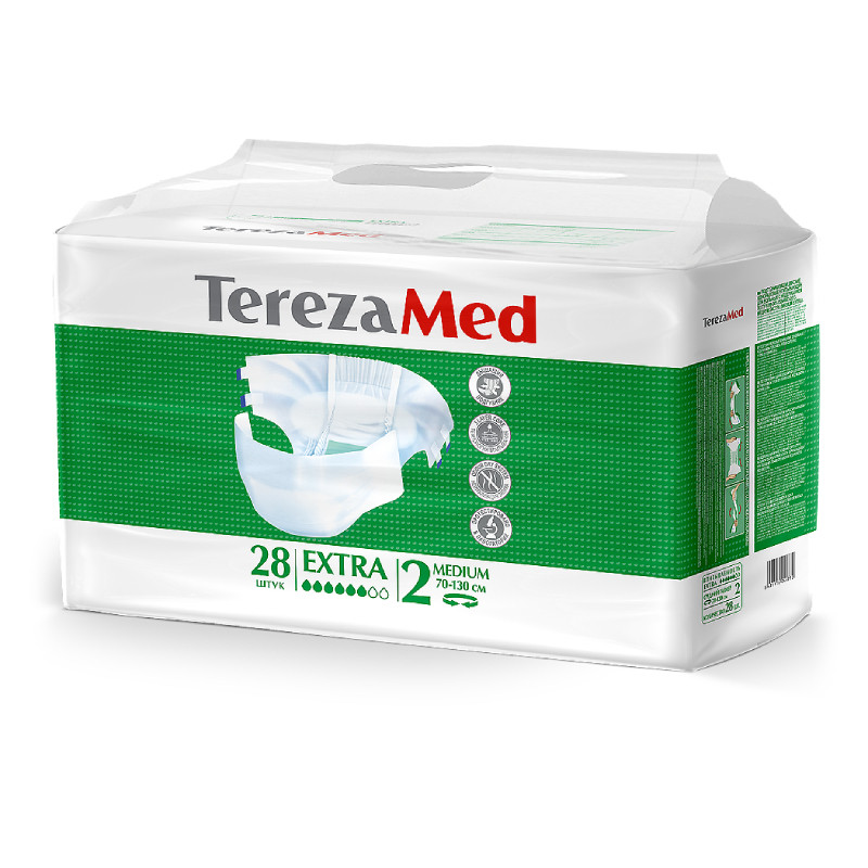 TerezaMed Extra №2 Подгузники для взрослых размер M 28 шт