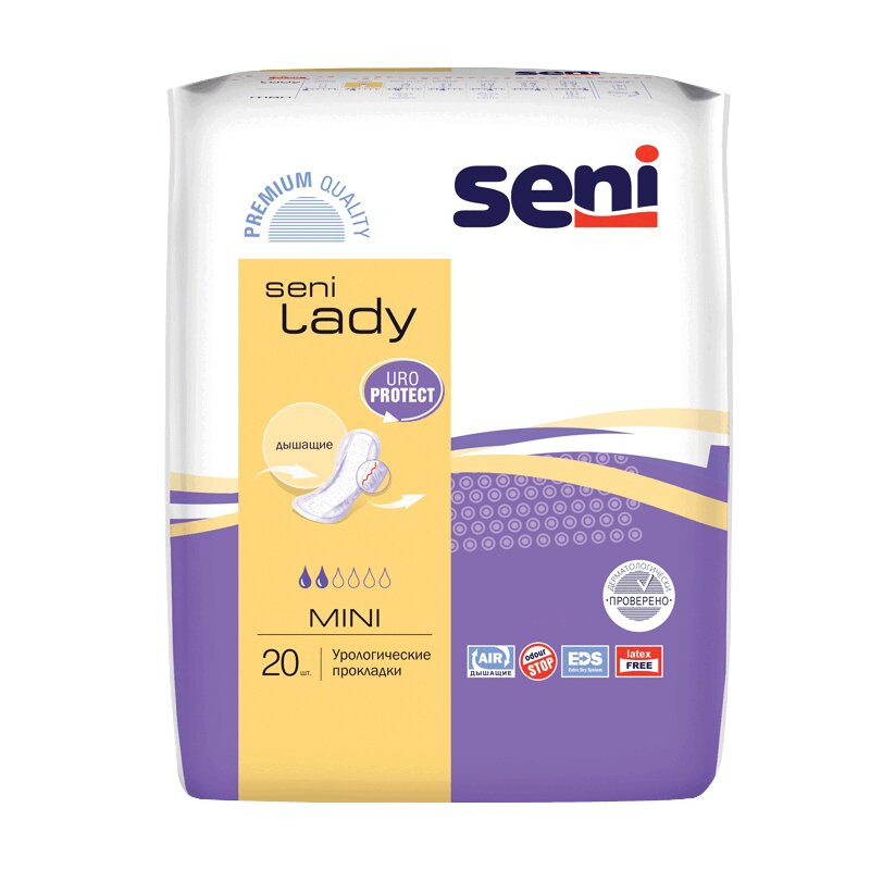 Seni Lady Mini Прокладки урологические 20 шт