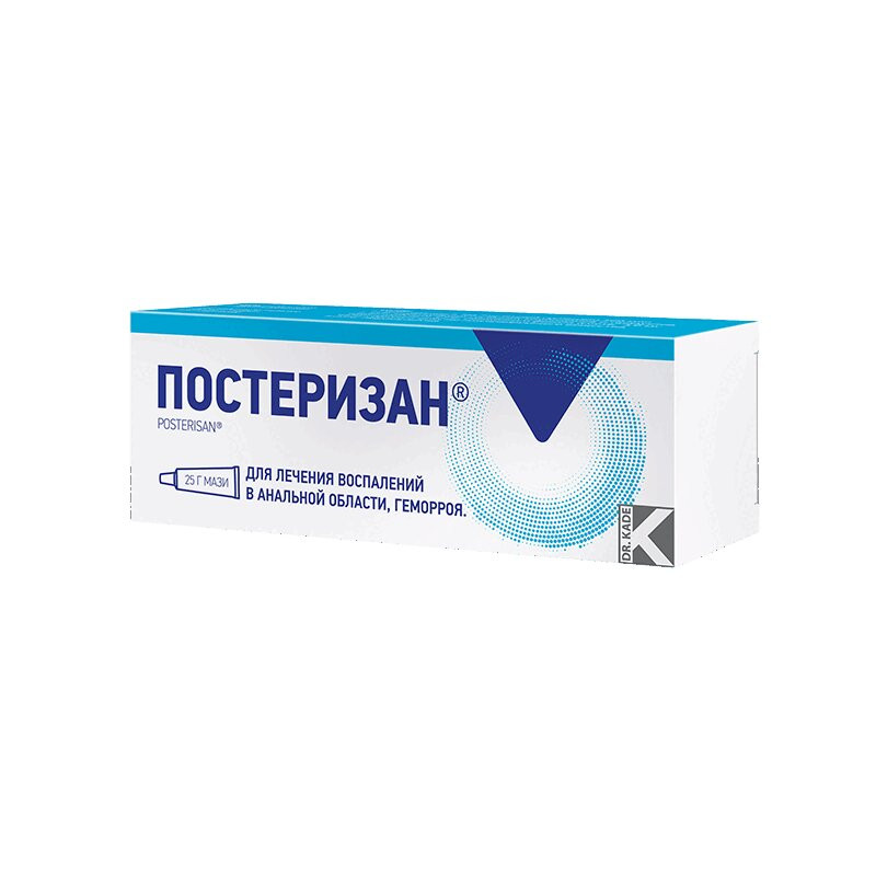 Постеризан мазь для ректального и наружного применения 25 г
