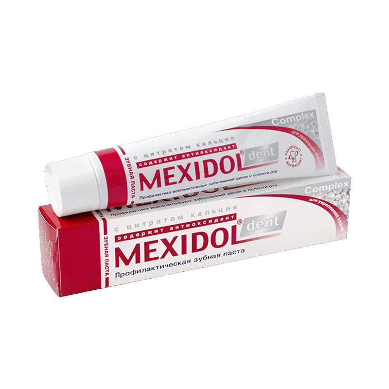 Mexidol Dent Complex Зубная паста 65 г