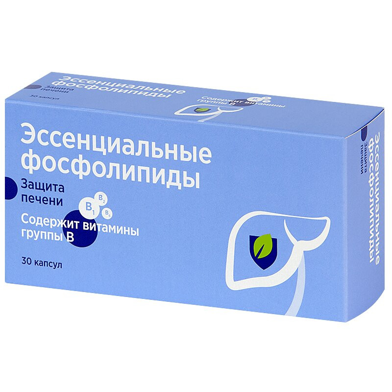 PL Эссенциальные фосфолипиды капсулы 30 шт