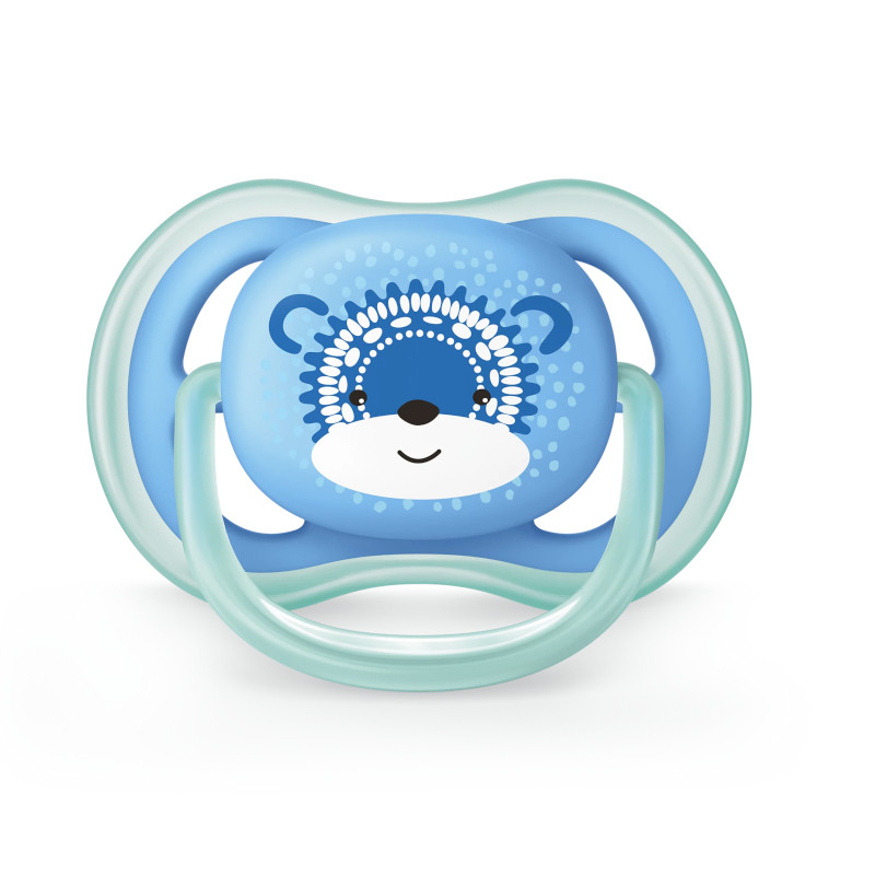 Philips Avent Ultra Air Пустышка силиконовая 6-18 месяцев Голубой