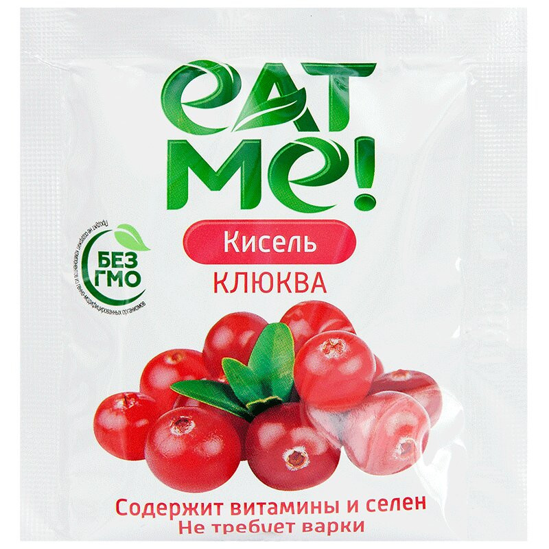 Eat Me! Кисель без сахара Клюква 25 г