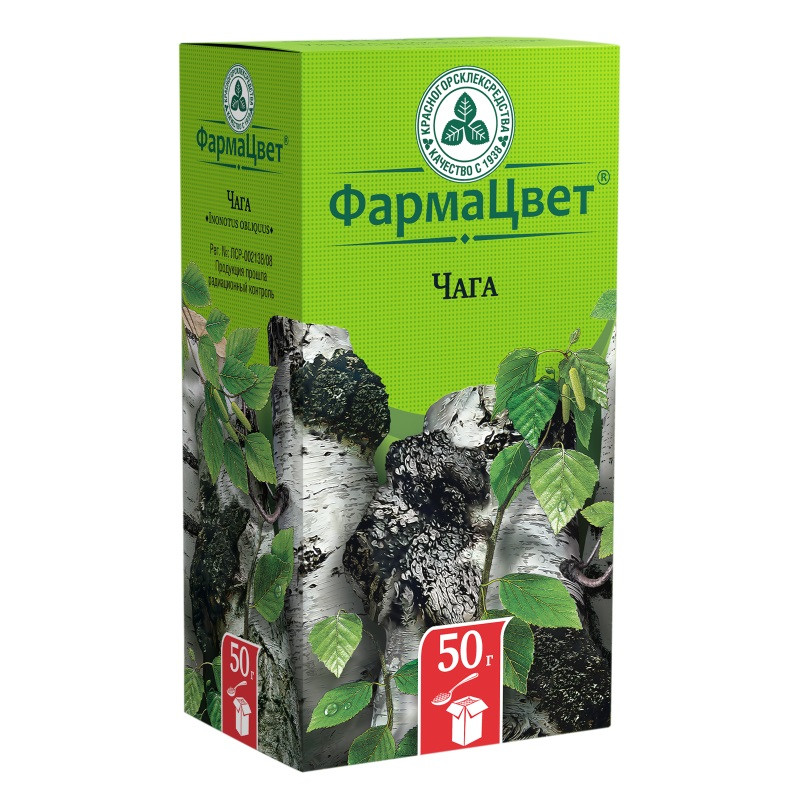 Чага измельченная 50 г