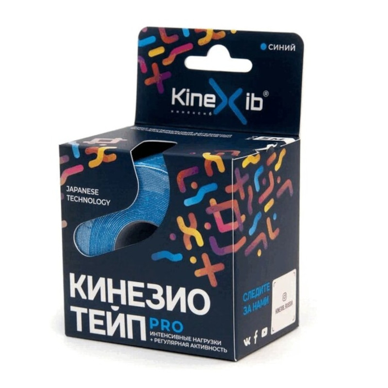 Kinexib Pro Кинезио тейп Синий 5 м х 5 см