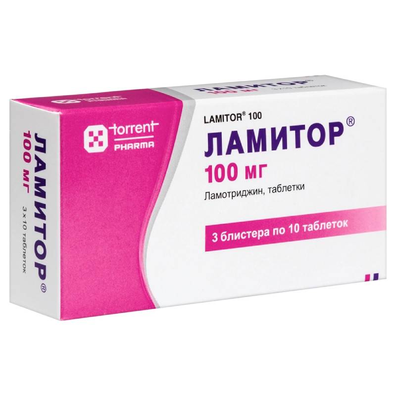 Ламитор 100 мг таблетки 30 шт