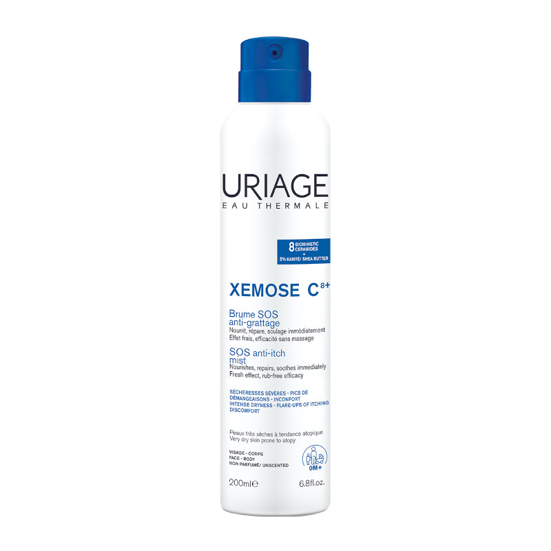 Uriage Xémose С8+ SOS-спрей с церамидами 200 мл