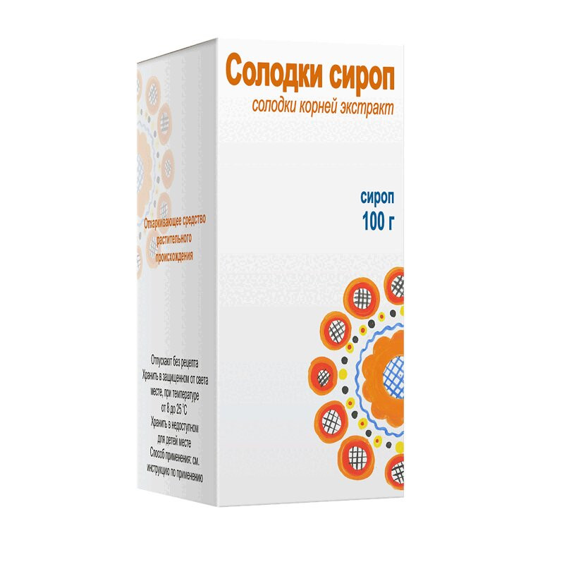 Солодки сироп 100 г