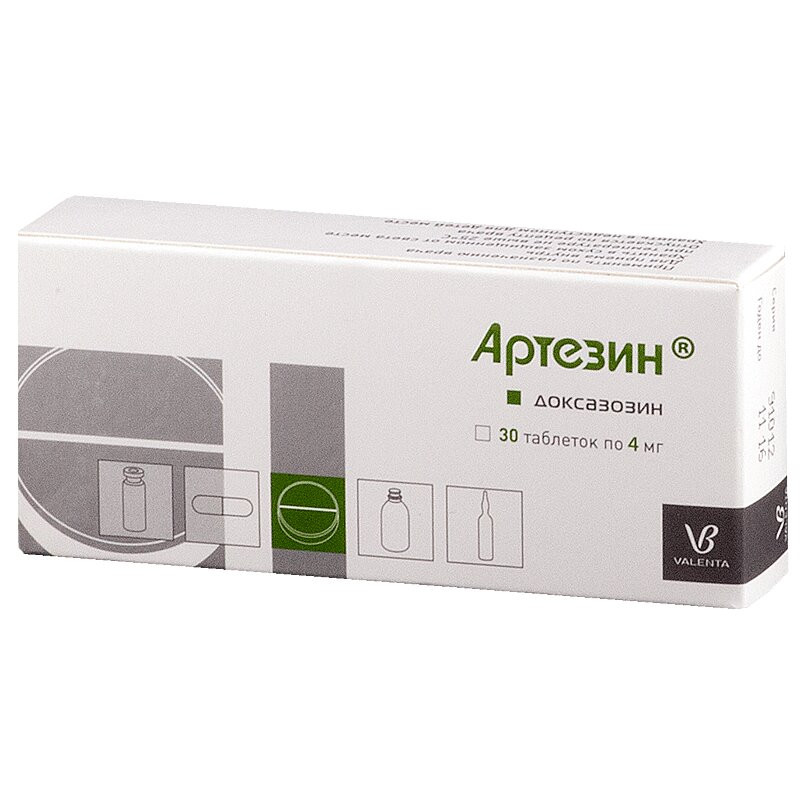 Артезин 4 мг таблетки 30 шт