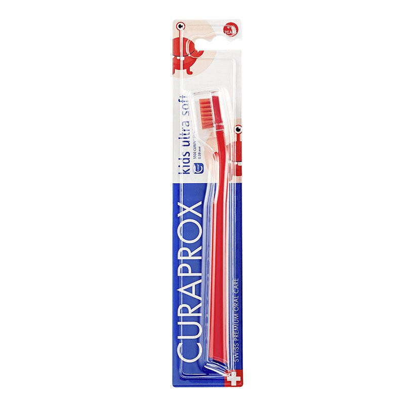 Curaprox Kids Зубная щетка для детей с 4 лет Ультрамягкая