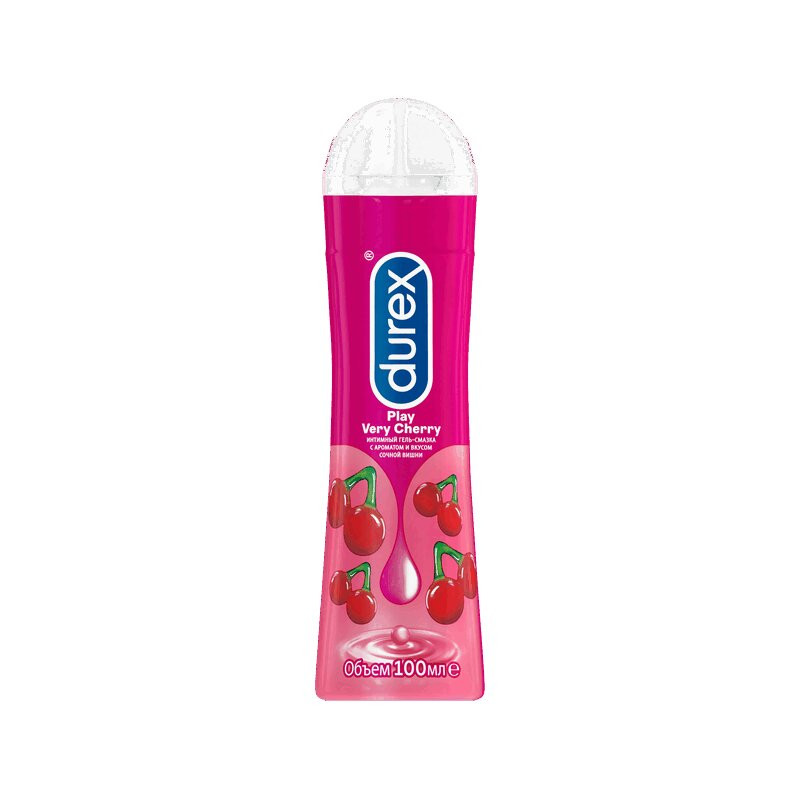 Durex Play Very Cherry Гель-смазка с ароматом и вкусом сочной вишни 100 мл