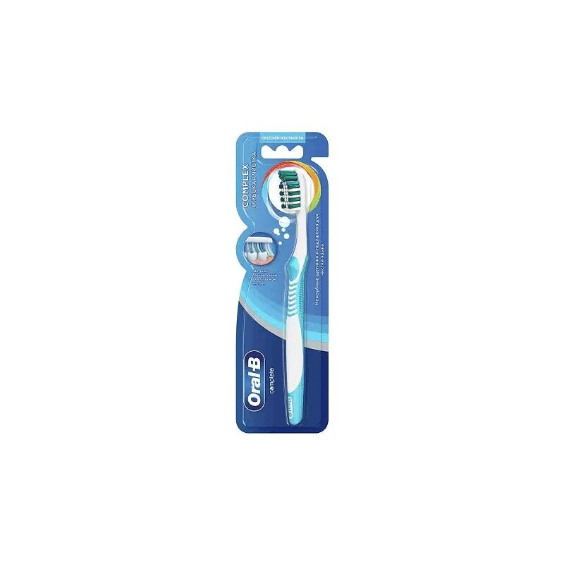 Oral-B Комплекс Глубокая чистка Зубная щетка Средняя жесткость