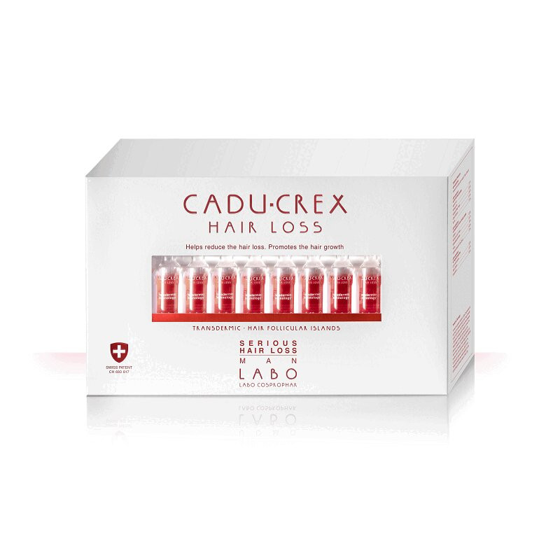 Cadu-Crex Serious Лосьон против сильного выпадения волос для мужчин 40 шт