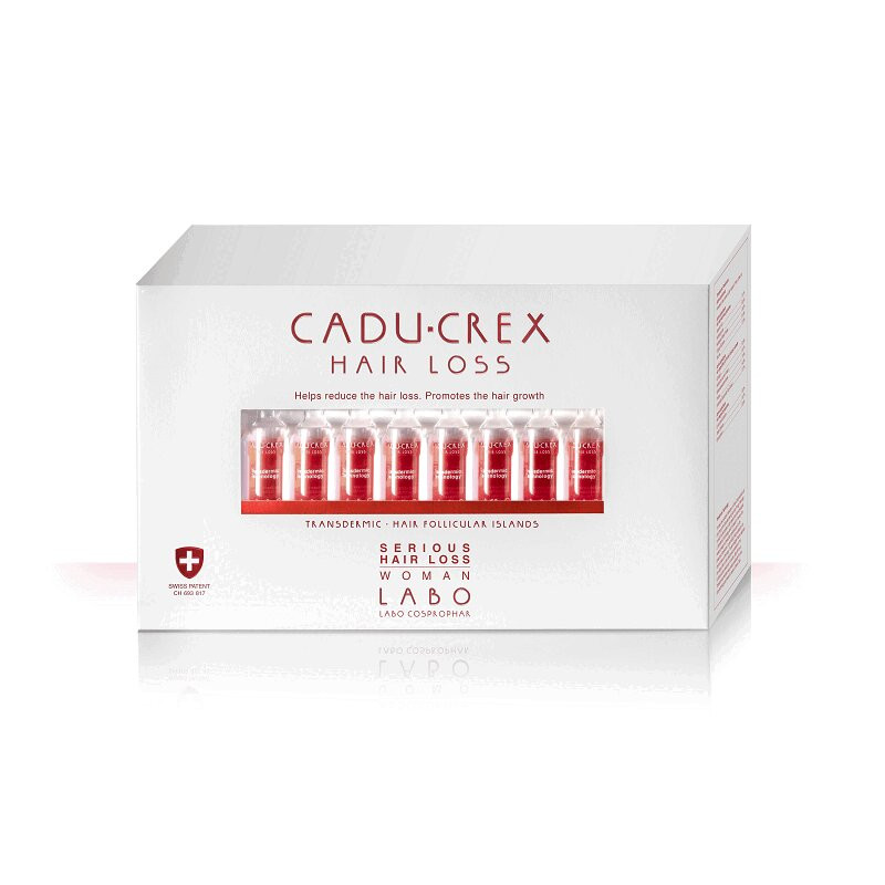 Cadu-Crex Serious Лосьон против сильного выпадения волос для женщин 40 шт