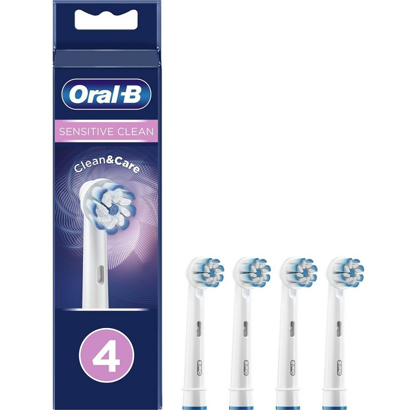 Oral-B Sensitive Clean Насадка для электрической зубной щетки 4 шт