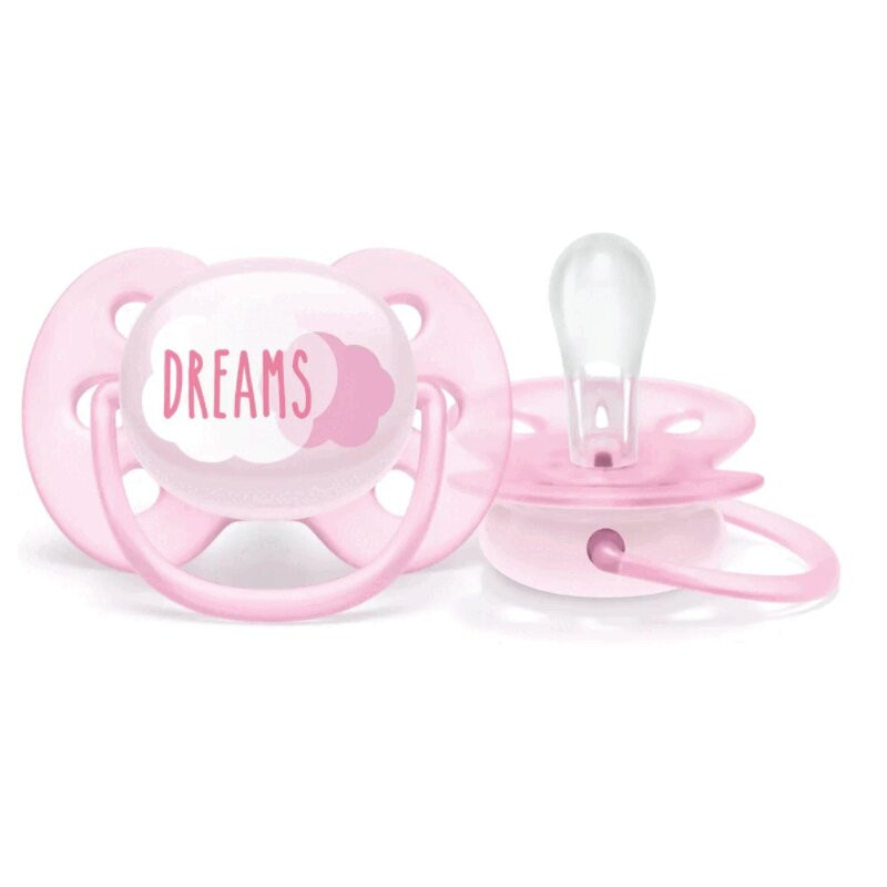 Philips Avent Ultra Soft Dreams Пустышка силиконовая 0-6 месяцев