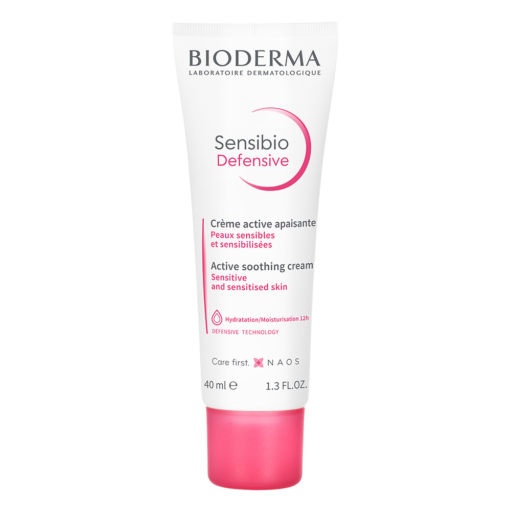 Bioderma Sensibio Defensive Крем легкий для сухой чувствительной кожи лица 40 мл