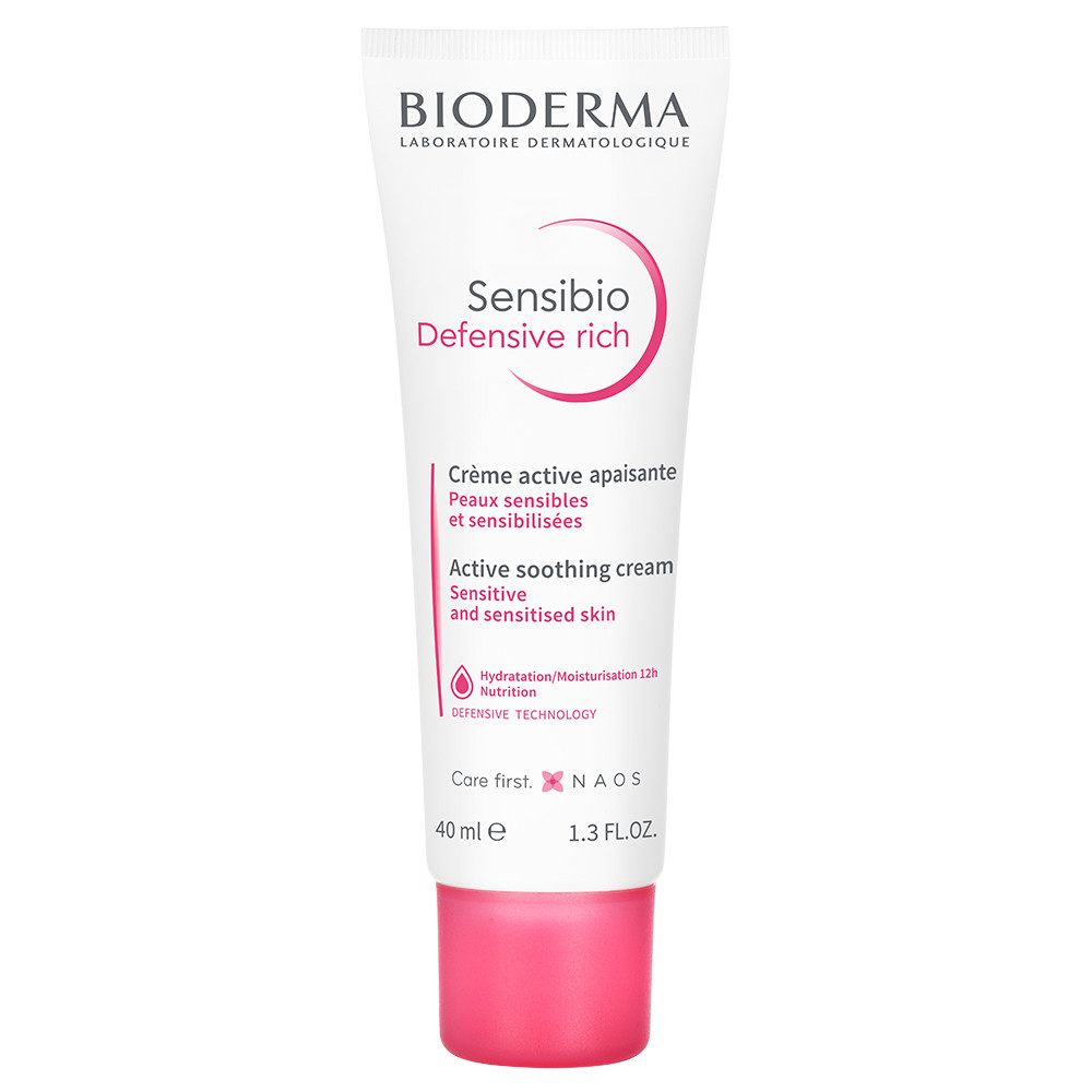 Bioderma Sensibio Defensive rich Крем насыщенный для сухой чувствительной кожи лица 40 мл