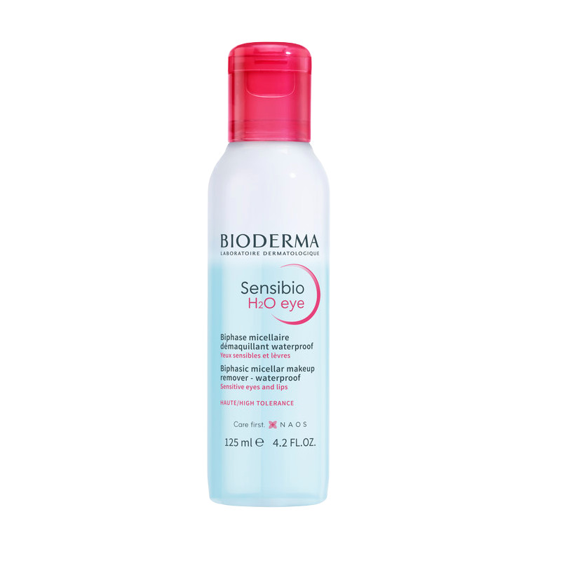 Bioderma Sensibio Н2О Eye Средство мицелярное двухфазное для очищения глаз и губ 125 мл
