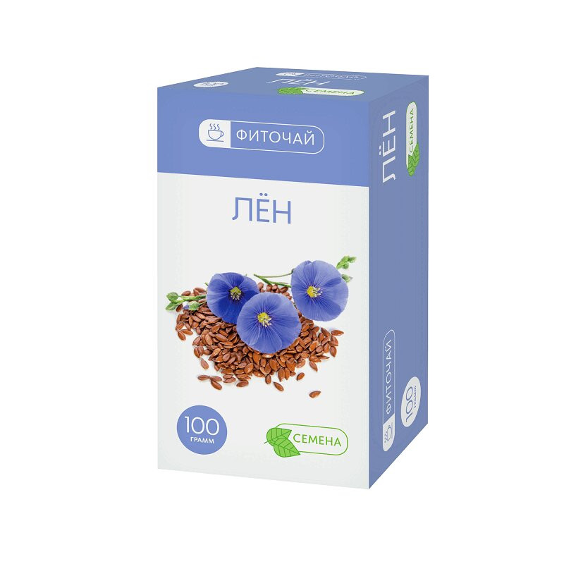 PL Льна семена фиточай 100 г