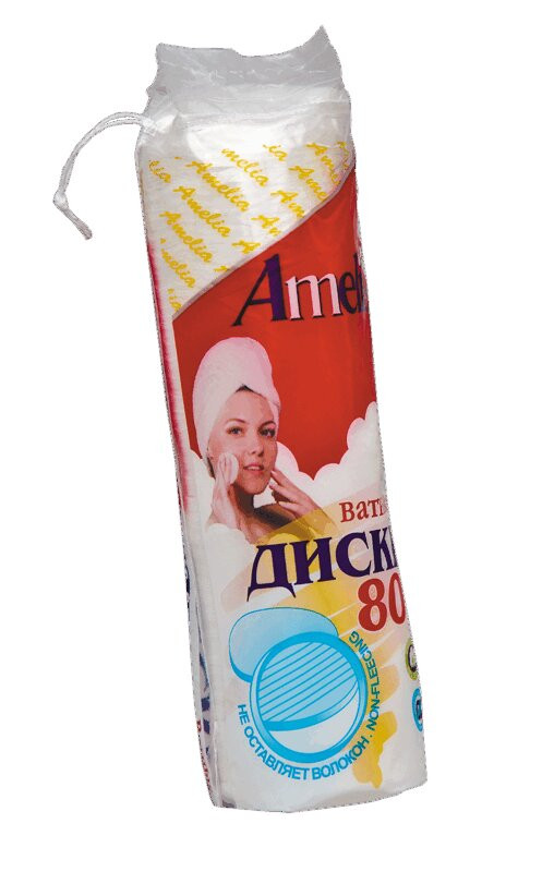 Ватные диски "Амелия" N80 уп N1