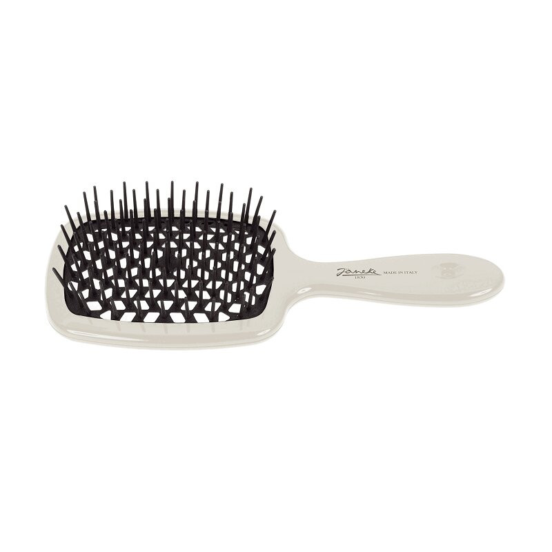 Janeke Superbrush Щетка для волос Белый-Черный