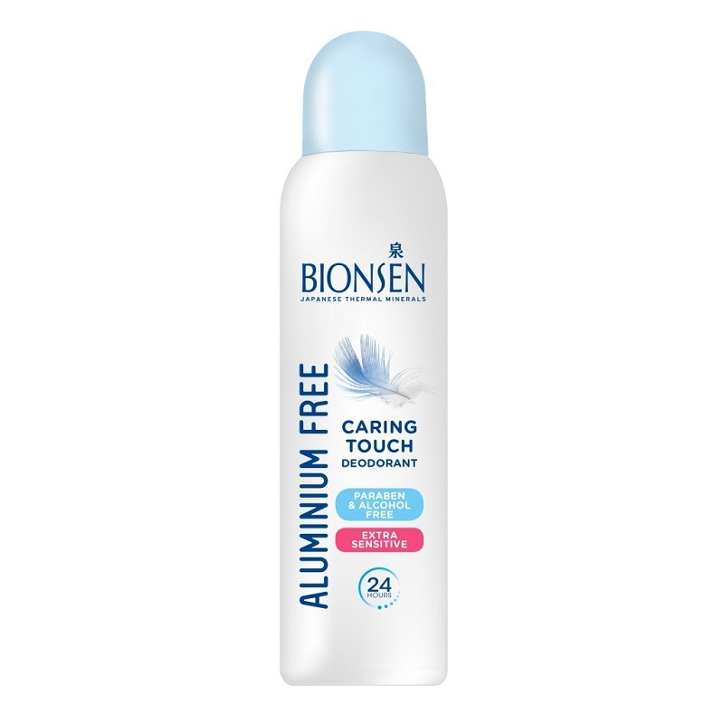 Bionsen Caring Touch Дезодорант для очень чувствительной кожи аэрозоль 24 часа 150 мл