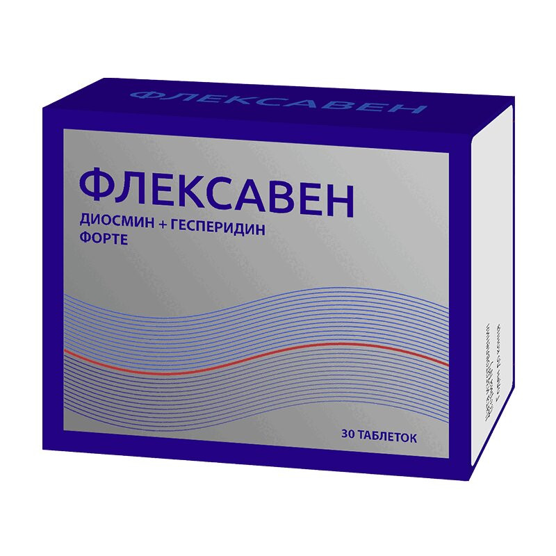 Флексавен Форте 1240 мг таблетки 30 шт