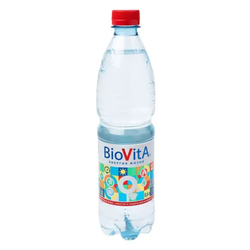 BioVita Вода питьевая для детского питания 3+ негазированная 0,6 л