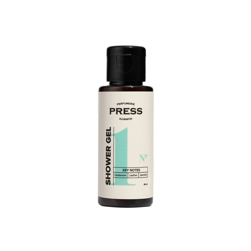 Press Gurwitz Perfumerie №1 Гель для душа Кардамон-Кожа-Жасмин 50 мл