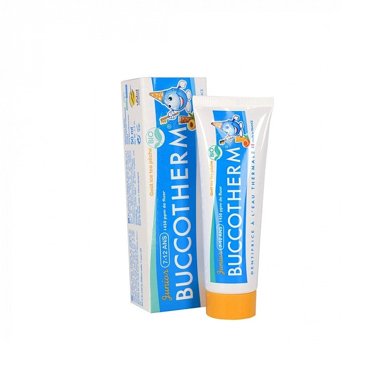 Buccotherm Зубная паста для детей 7-12 лет Персиковый чай 50 мл