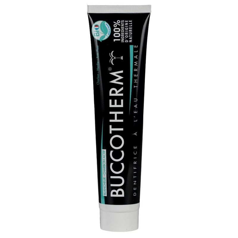 Buccotherm Зубная паста с углем и термальной водой 75 мл
