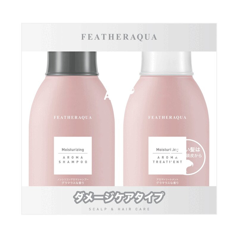 Featheraqua Plant Набор увлажняющий шампунь 80 мл + кондиционер 80 г