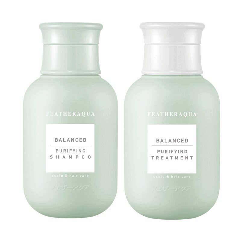 Featheraqua Ferment Набор балансирующий и очищающий шампунь 80 мл + кондиционер 80 г