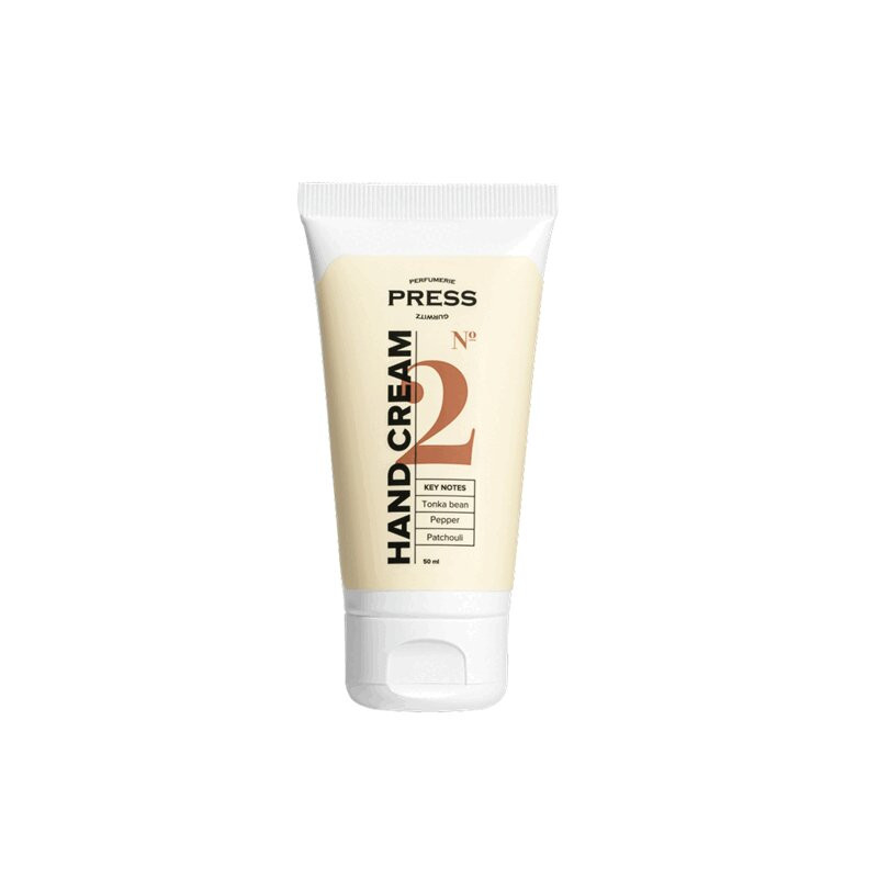 Press Gurwitz Perfumerie №2 Крем для рук для сухой кожи Бобы Тонка-Черный перец-Пачули 50 мл