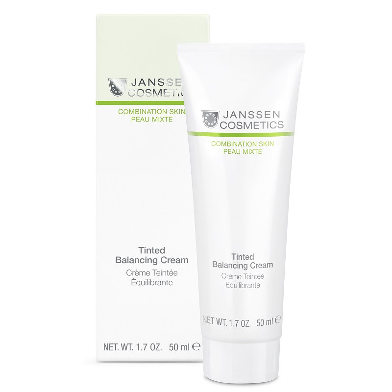 Janssen Cosmetics Крем для лица дневной увлажняющий с тонирующим эффектом для комбинированной кожи 50 мл