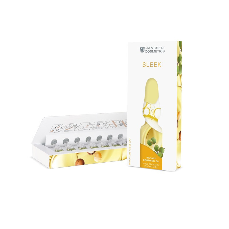 Janssen Cosmetics Масло-экспресс для чувствительной кожи лица успокаивающее 2 мл 7 шт