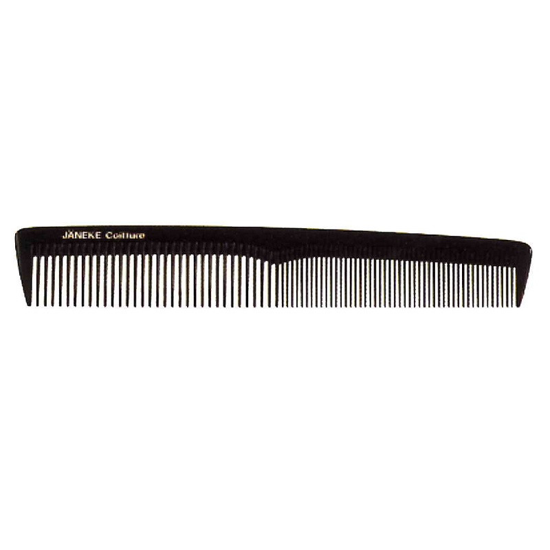 Janeke Cutting Comb Расческа для волос Черный
