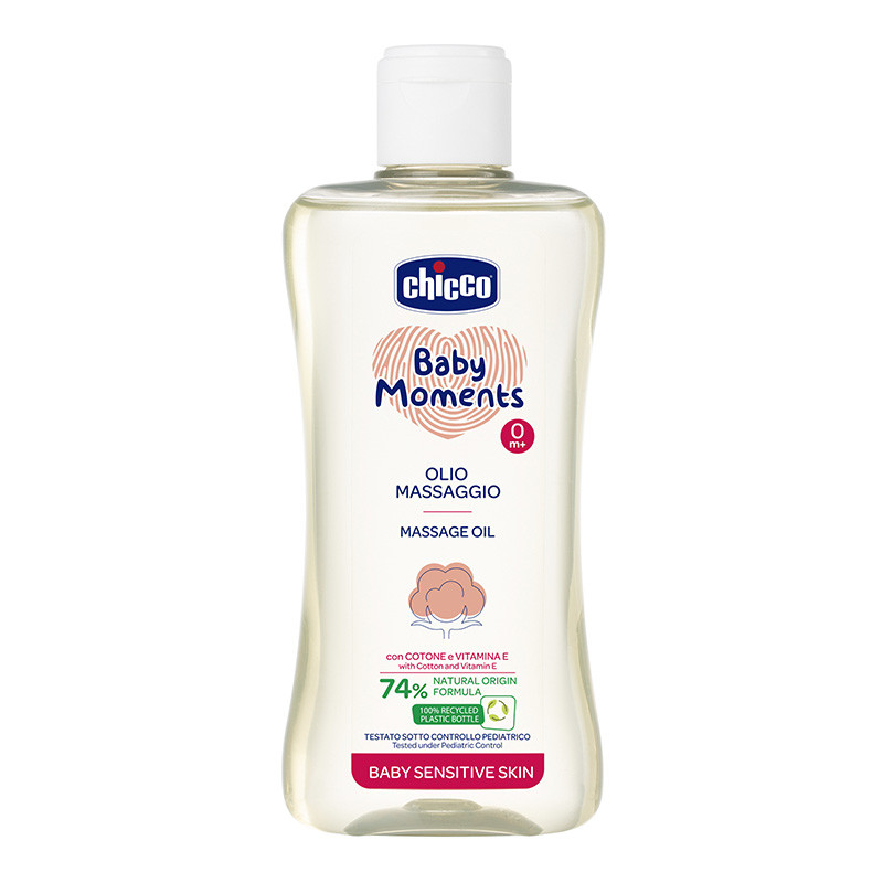 Chicco Baby Moments Масло массажное 200 мл