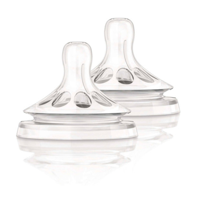 Philips Avent Natural Response Соска силиконовая быстрый поток с 6 месяцев 2 шт