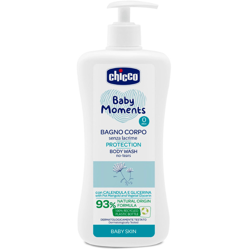 Chicco Baby Moments Пена для ванны без слез 500 мл