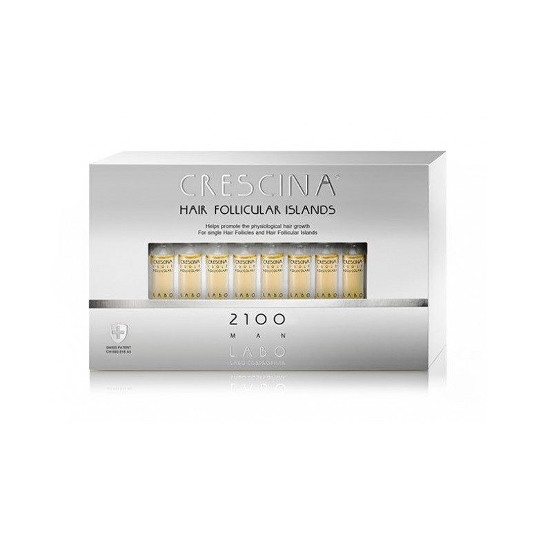 Crescina HFI 2100 Лосьон для стимуляции роста волос для мужчин 20 шт