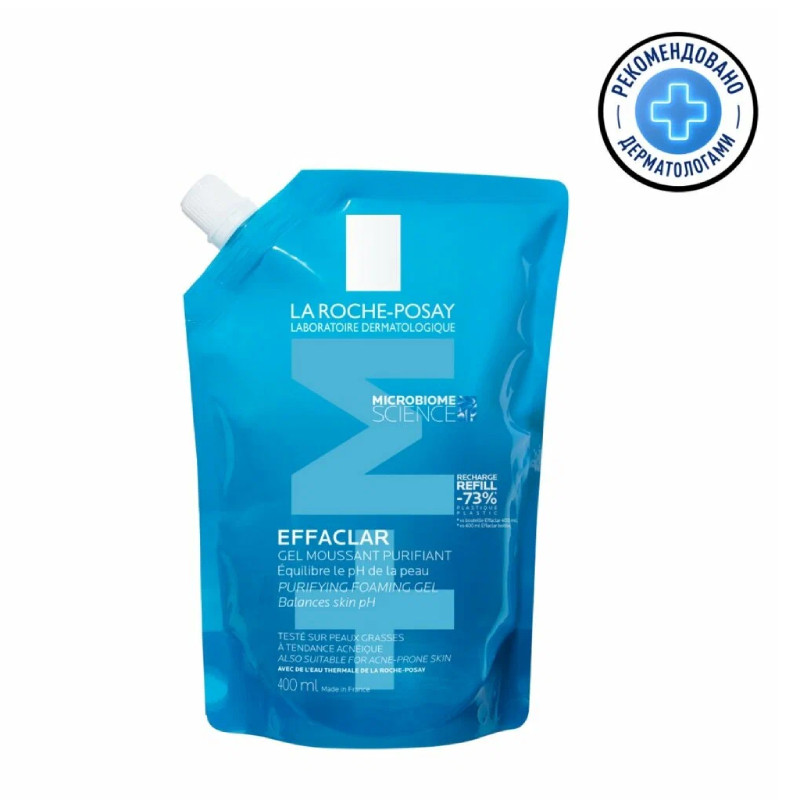 La Roche-Posay Effaclar Гель очищающий (сменный блок) 400 мл