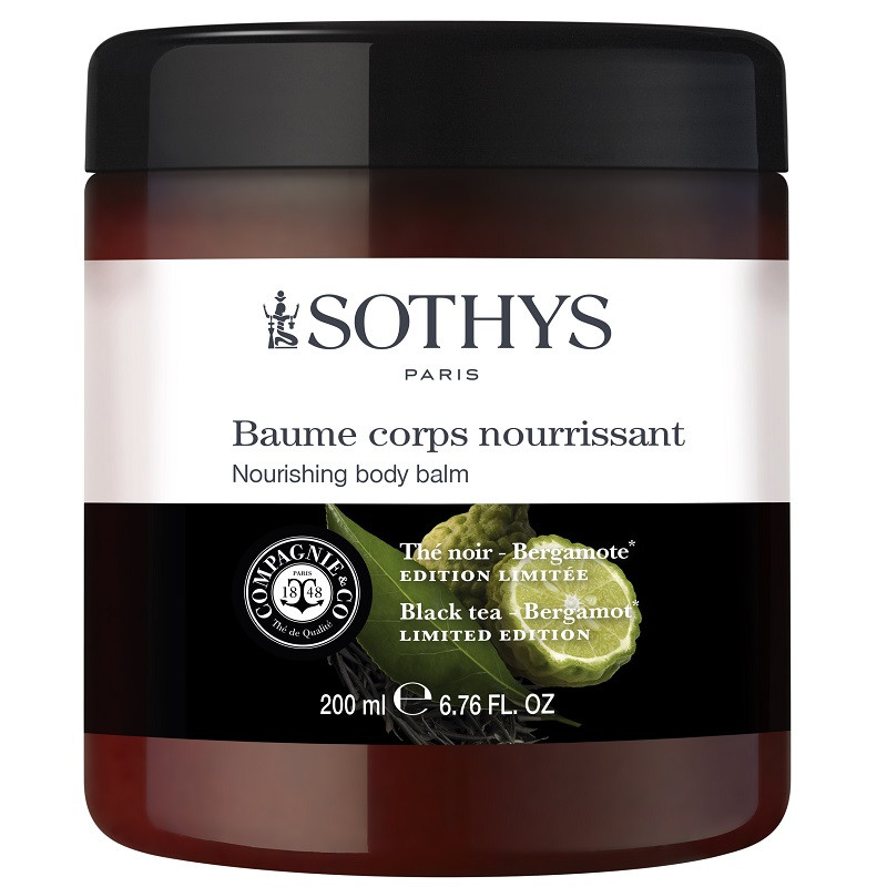 Sothys Бальзам для тела питательный Черный чай-Бергамот 200 мл