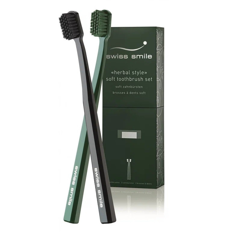 Swiss Smile Herbal Bliss Зубные щётки Мягкие 2 шт