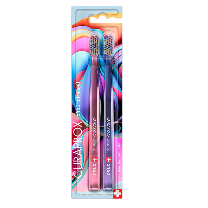 Curaprox Duo Colorful Curls Ultrasoft Набор зубных щеток 2 шт