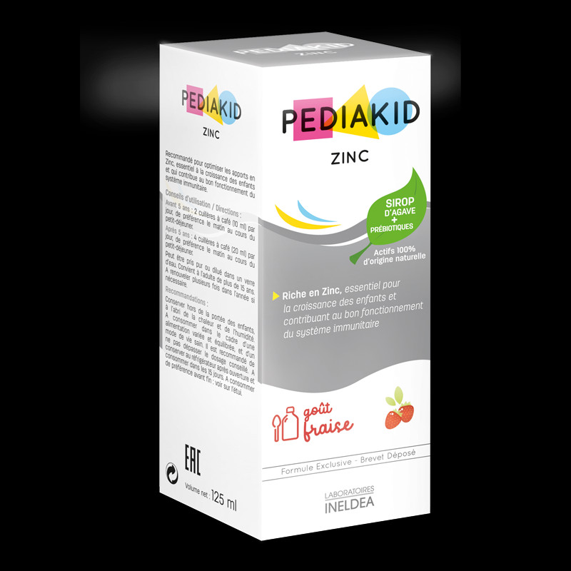 PEDIAKID Цинк сироп Клубника 125 мл