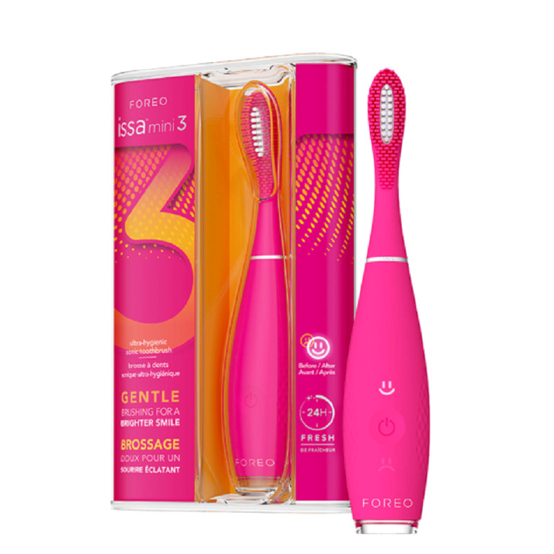 Foreo ISSA Мини 3 Зубная щетка звуковая 4в1 Земляника лесная
