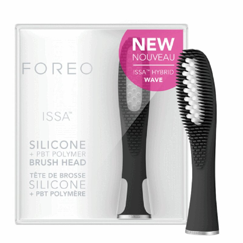 Foreo ISSA Сменная гибридная головка для зубной щетки Черный